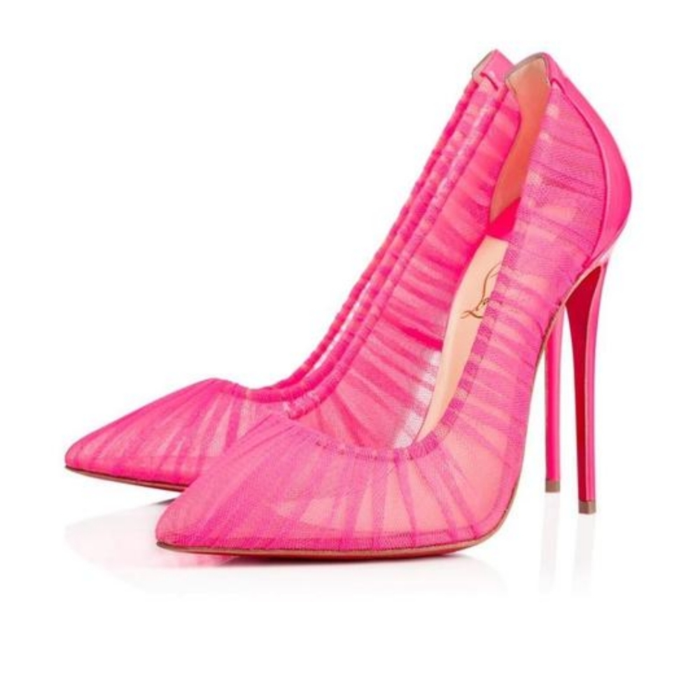 Christian Louboutin Follie Draperia Pumps 38.5
